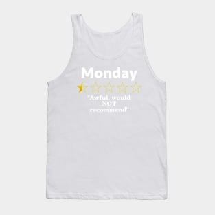 Monday Review, Half a Star, Awful Tank Top